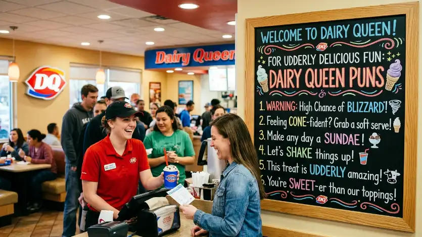 dairy queen puns image