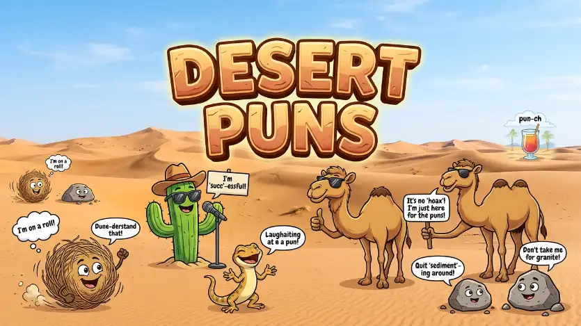 desert puns image