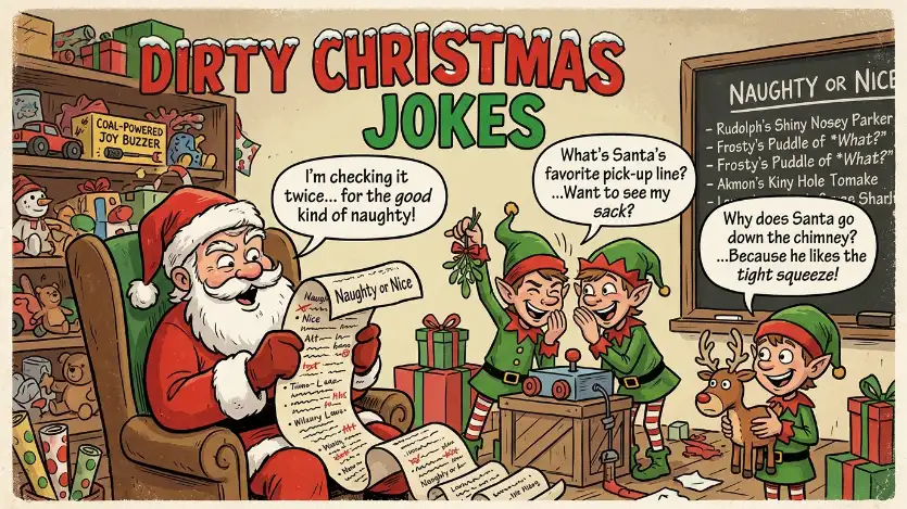 dirty christmas jokes image