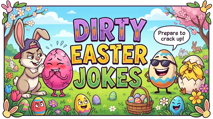 dirty easter jokes image