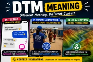 dtm meaning