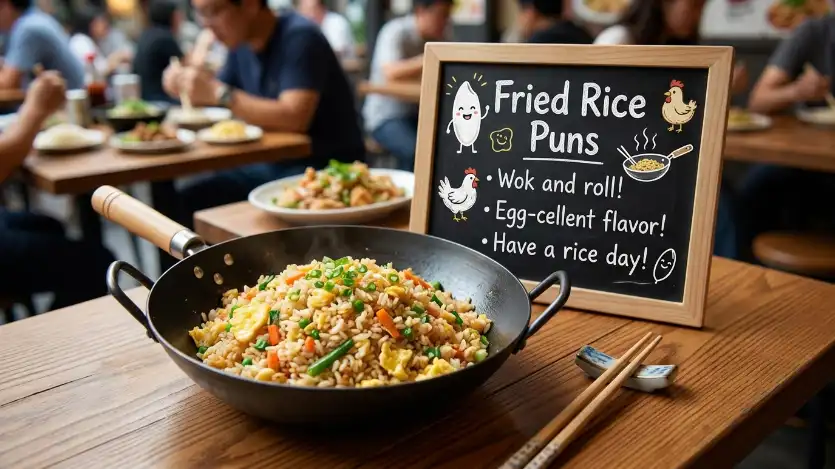 fried rice puns image