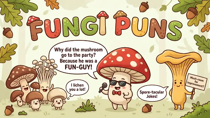 fungi puns image