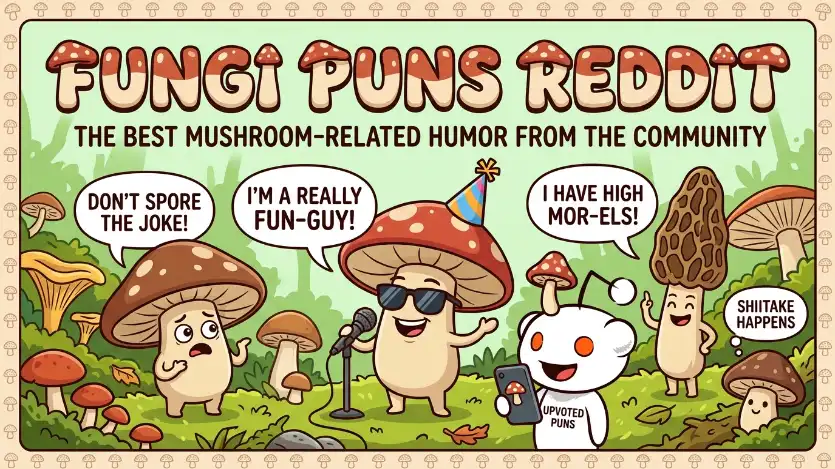 fungi puns reddit image
