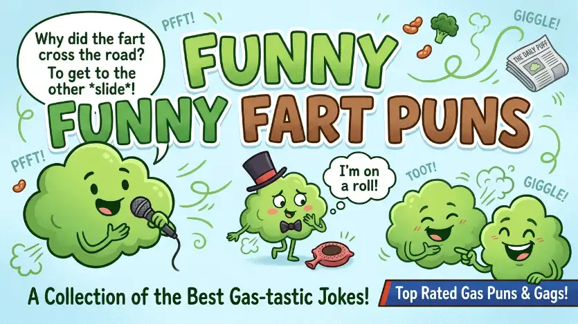 funny fart puns image