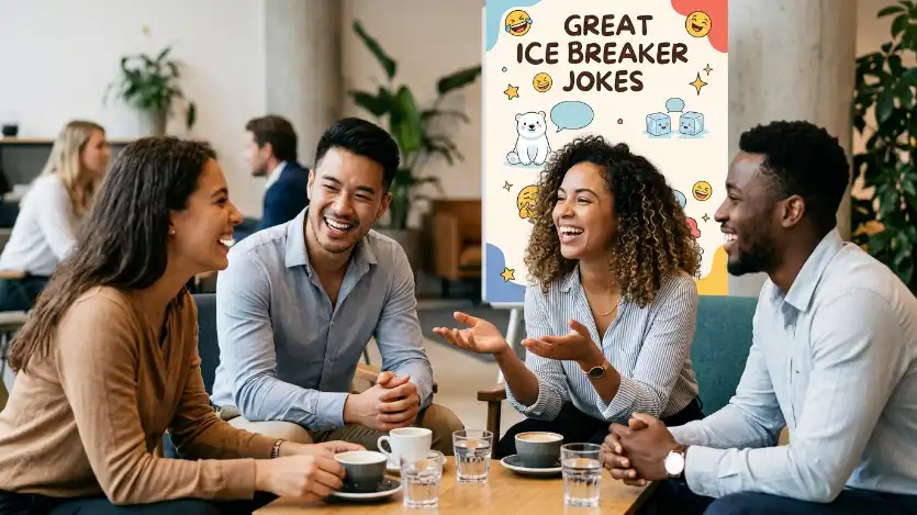 great ice breaker jokes image