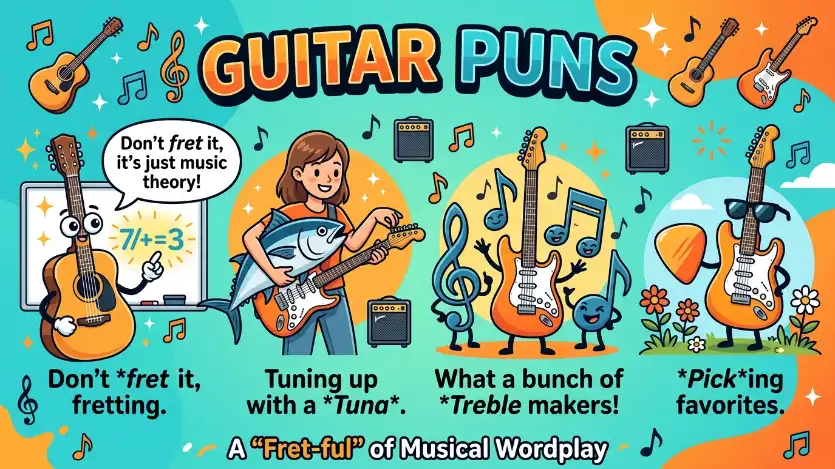 guitar puns image