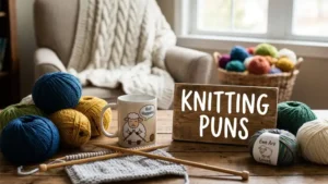 knitting puns image