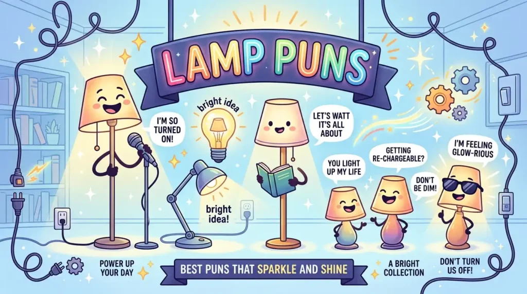 lamp puns​ image