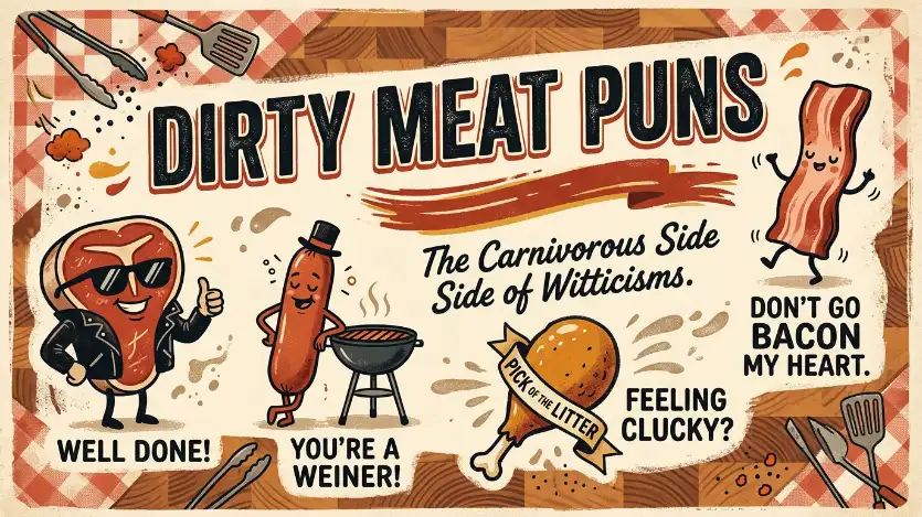 meat puns dirty image