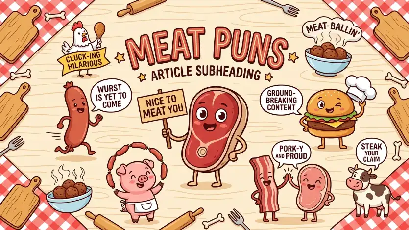 meat puns image