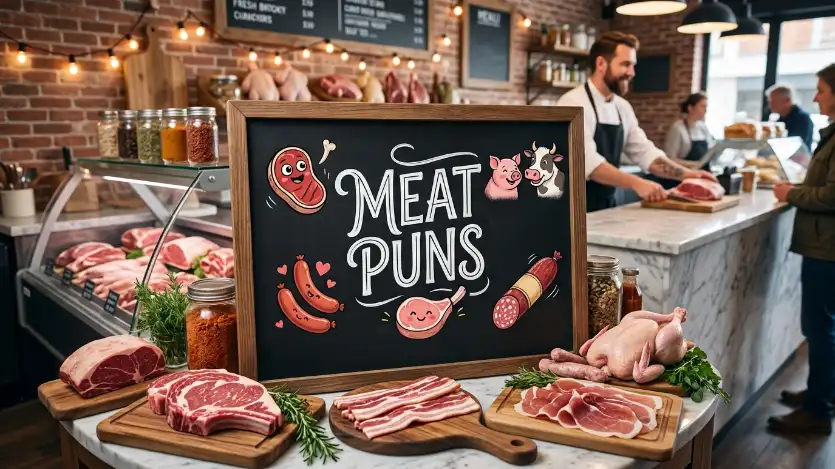 meat puns image