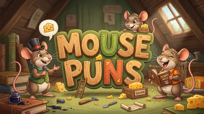 mouse puns image