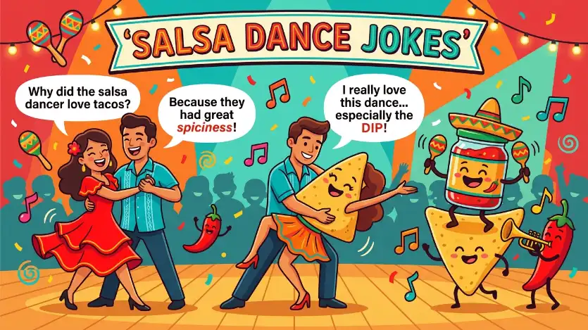 salsa dance jokes image