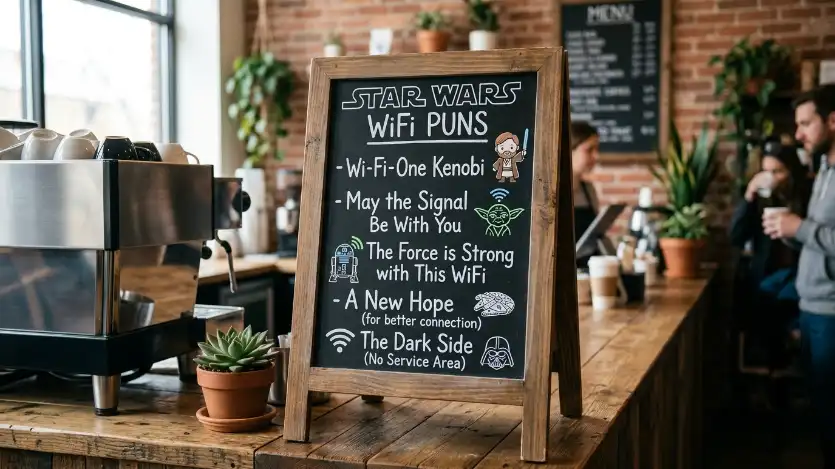star wars wifi puns image