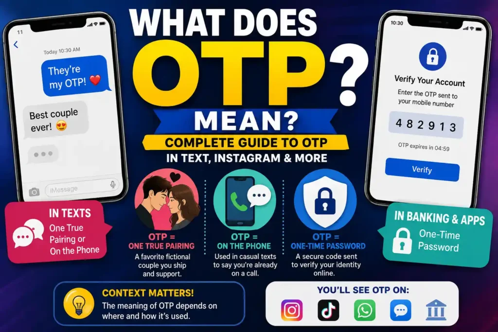 what does it mean otp image